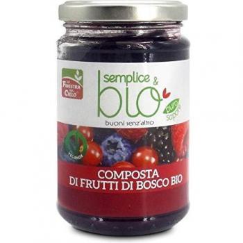 Composta Bio de Frutos del Bosque con Pulpa de Manzana 320g