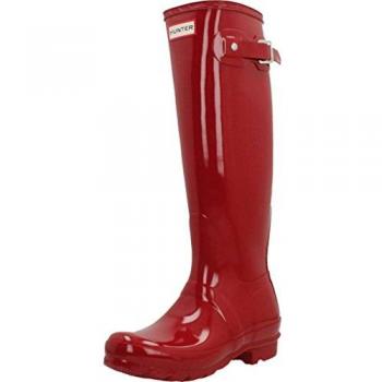 Hunter Original Tall Gloss Red Rubber Rain Boots