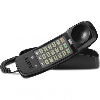 AT&T 210 Trimline Corded Phone Black