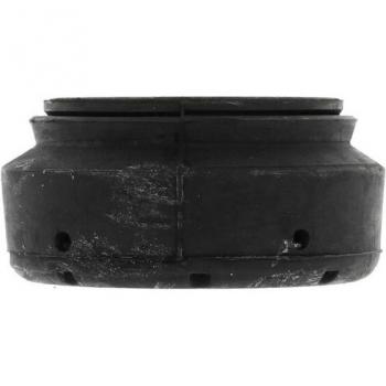 Copela de amortiguador CORTECO Top Strut Mounting 21652956, fabricada en caucho y metal, diseñada para vehículos específicos, proporciona soporte y aislamiento del ruido, incluye orificios de montaje precisos para una instalación
