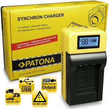 LCD Cargador de Batería NP-80 para Casio EX-G1 | EX-H5 | EX-G1BK | EX-G1RD | EX-S5 | EX-S5PK | EX-S5SR | EX-S6BE | EX-S6BK | EX-S6PK | EX-S6SR | EX-S7BK | EX-S7PE | EX-S8BE | EX-S8BK | EX-S8PE | EX-S8