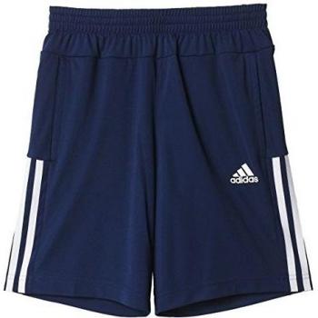 adidas Yb G Gu Kn Shor - Pantalón corto para niños de 15-16 años, color azul