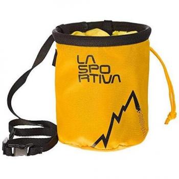 La Sportiva Laspo Kid Yellow/Black Chalk Bag for Children