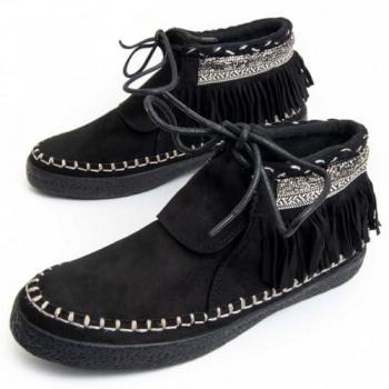 Botín Casual para Mujer Montevita Indig4 93885 Negro Talla 40