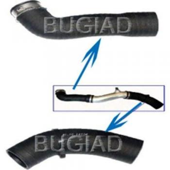 Tubo flexible de aire de sobrealimentación BUGIAD 84613 - manguera de entrada del cargador, fabricado en material duradero, diseño flexible para facilitar la instalación, compatible con múltiples modelos de vehículos, optimiza el flujo