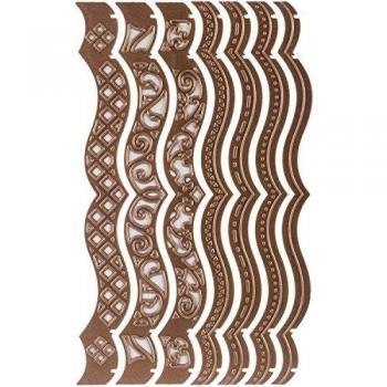 Spellbinders A2 Braket Borders One - Plantillas de cenefas