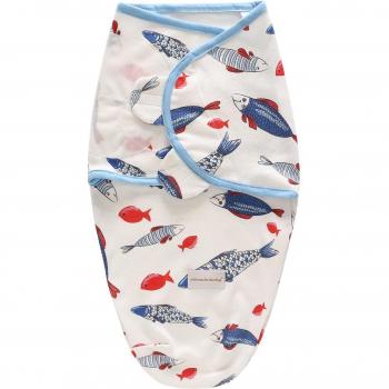 Manta infantil Swaddle Wrap para bebé, suave y ajustable, 100% algodón
