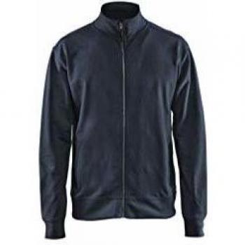 Blaklader Dark Navy Zip-Up Sweatshirt Size 4XL