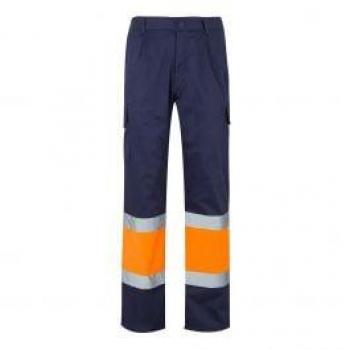 Pantalón forrado bicolor de alta visibilidad Velilla Serie 156 - Talla L