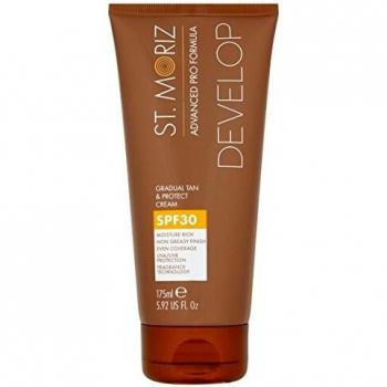 St Moriz Crema autobronceadora con protección solar - advanced pro, 175ml