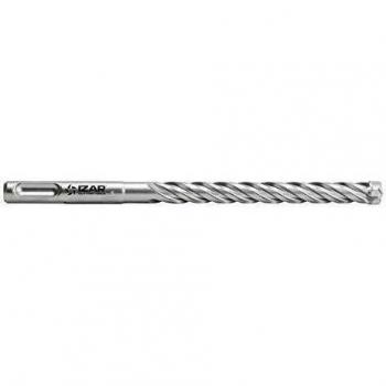Izar 32056 Broca-Martillo SDS Plus Zentro 4+, Hormigón Reforzado, 1891, 8.0 mm Diámetro Corte, 150 mm Longitud Corte, 215 mm Longitud
