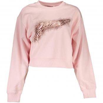 Guess Jeans Pink Cotton Sweater - XXL