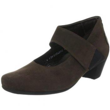 Mephisto RAUNI BUCKSOFT 6978 CHESTNUT P5104349 - Zapatos clásicos de cuero nobuck para mujer, color marrón, talla 38