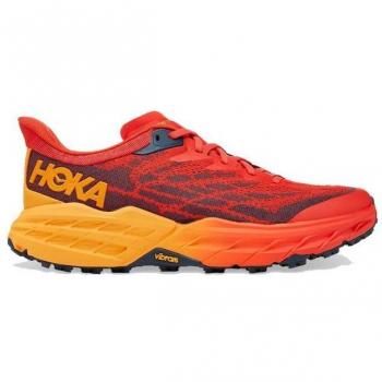 Zapatillas de trail running Hoka One One Speedgoat 5 - Rojo/Naranja EU 42