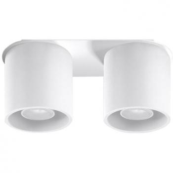Aplique de techo ORBIS 2 blanco, GU10, iluminación interior LED