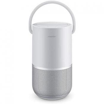 Bose Home Speaker - Altavoz portátil con control de voz Alexa integrado, Color Plata