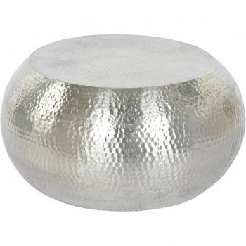 Mesa de Centro Moderna en Aluminio con Diseño Elegante