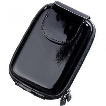 Digietui Pintura/Bolsa Brillante cámara de Samsung con Forro Negro Suave