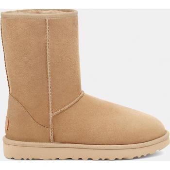 UGG® Women's Classic Short II Sheepskin Classic Boots in Brown, Size 10