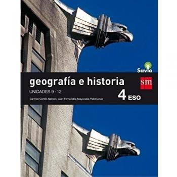 Geografía e historia. 4 ESO. Savia. Trimestres - Pack de 3 libros - 9788467589900