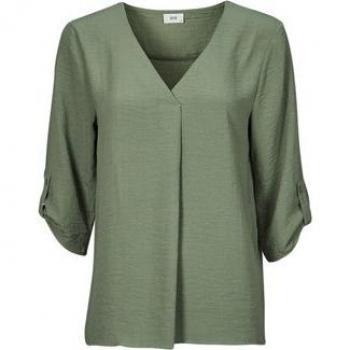 Blusa de Mujer JDYDIVYA Manga 3/4 con Diseño Tejido - Color Gris