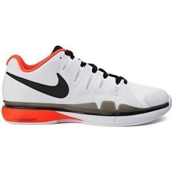 Nike Zoom Vapor 9.5 Tour Clay, Zapatillas de Tenis Para Hombre, Blanco / Negro / Rojo