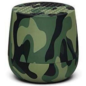 Lexon Mino - Altavoz Bluetooth, diseño de Camuflaje, Color Verde