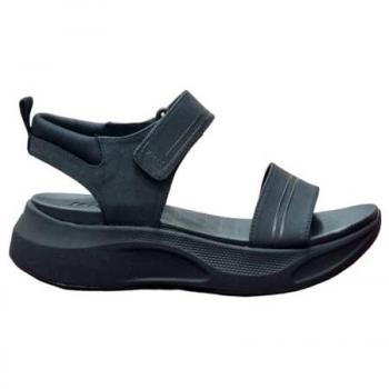Sandal Zapatillas Fluchos modelo AT169 para mujer color negro, talla 39