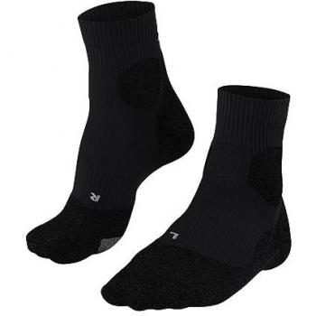 Falke RU Trail Grip Running Socks for Women - Black - Size: 39-40