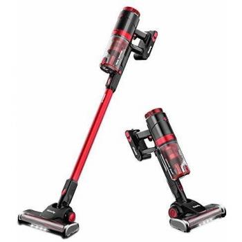 Vistefly VX Aspiradora sin Cable Potente 23kPa,Motor sin escobillas, de Mano 2 en 1 con Varios Accesorios,batería Ion-Litio extraíble y Recargable 50 mins autonomía