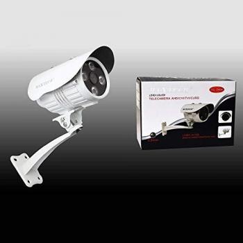 Cámara de Vigilancia Interna y Externa AHD CVI TVI CVBS 6mm Maxtech Tel-D004