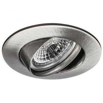 Foco empotrable LED HUANGJISOO Downlight 634 GX5,3 12V 50W Níquel Satinado JISO 634D-12