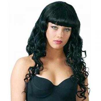 PELUCA RIZOS NEGRA