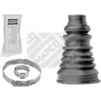 MAPCO Juego de fuelles para árbol de transmisión CV-joint boot 18112 - incluye fuelles de alta calidad, resistencia al desgaste, fácil instalación y compatibilidad con múltiples modelos de vehículos