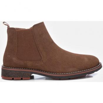Botines XTI 142059 Camel en Piel Vegana con Cierre de Cremallera