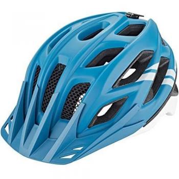 KED Helmsysteme Offroad Helmet Companion M, Blue White Matt