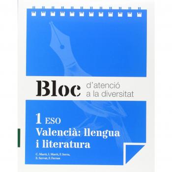 Bloc d'atenció a la diversitat. Valencià: llengua i literatura 1 ESO - 9788430791040