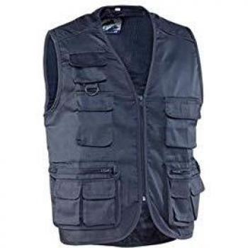 Juba - Chaleco forro poliester algodón marino talla xxl