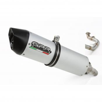 Desagüe Gpr para Aprilia Leonardo 125 – ST 1996/06 sistema completo homologado para Scooter Serie Furore aluminio