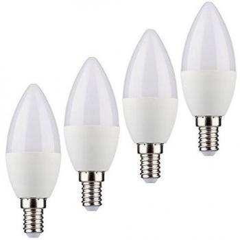 Lámpara LED E14 5,5W 470lm 2700K Mate Set 3+1