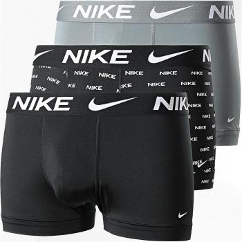Nike Trunk Calzoncillos Tipo Bóxer Pack De 3 Hombres - Negro, Gris, Blanco