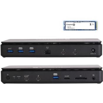 Sonnet Echo 13 Thunderbolt 5 SSD Dock - 1TB with USB Hub and Multiple Ports