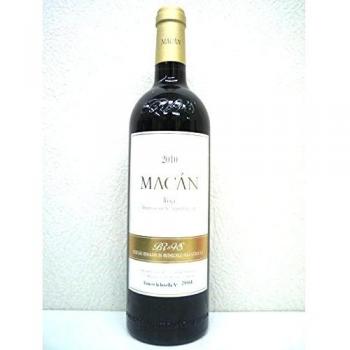Macan vino tinto 2010 rioja benjamin de rothschild vega sicilia rioja
