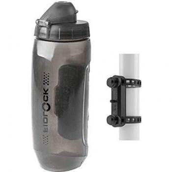 Fidlock TWIST Bottle 590 with Universal Base Magnetic Bike Water Bottle and Cage Set
