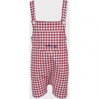 Conjunto de bebé niña rojo de algodón La Ormiga 1090400507