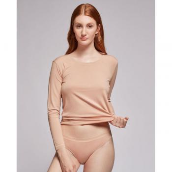 Camiseta interior de mujer manga larga Modal Lenzing