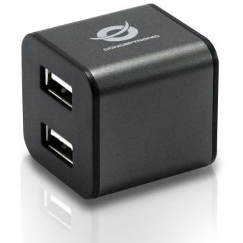 Conceptronic 4-Ports Cube USB 2.0 Hub - Concentrador