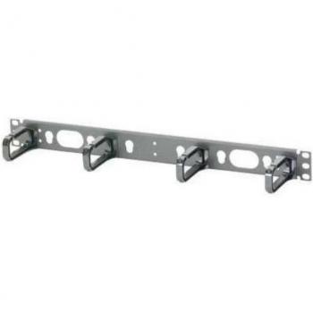 Panduit CMPHF1 OADRINGCBL MGMT FRT 1RU Accesorio de Bastidor para Gestión de Cables - Negro, 1U