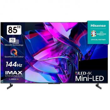 Hisense 85U7KQ Smart TV Ultra HD 4K de 85 con tecnología Mini LED