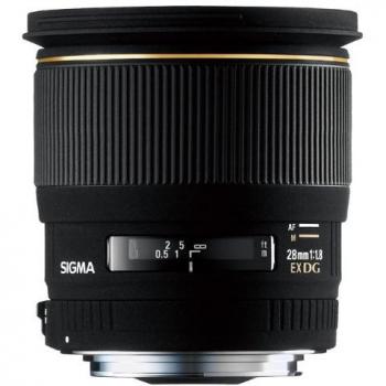 Sigma 28mm f/1.8 EX DG Macro Lens - Canon EF Mount (Used, Good Condition)